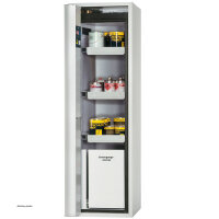asecos safety storage cabinet S-PHOENIX Vol. 2-90, 60 cm, depth 75 cm, door hinge left