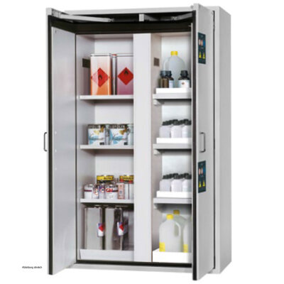 asecos K-CLASSIC-90 combination safety storage cabinet, 120 cm