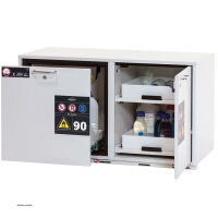 asecos K-UB-90 combination safety storage cabinet, 110...
