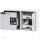 asecos K-UB-90 combination safety storage cabinet, 110 cm, drawer and hinged door