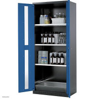 asecos chemical cabinet CS-CLASSIC-G, 81 cm, height 195 cm