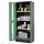 asecos chemical cabinet CS-CLASSIC-G, 81 cm, height 195 cm