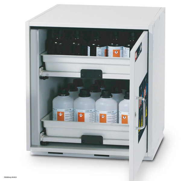 asecos acid-lye underbench cabinet SL-CLASSIC-UB, 59 cm, door hinge right