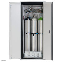 asecos pressurised gas cylinder cabinet G-ULTIMATE-90, 90 cm