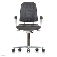 WERKSITZ KLIMASTAR WS 9220 swivel chairs black