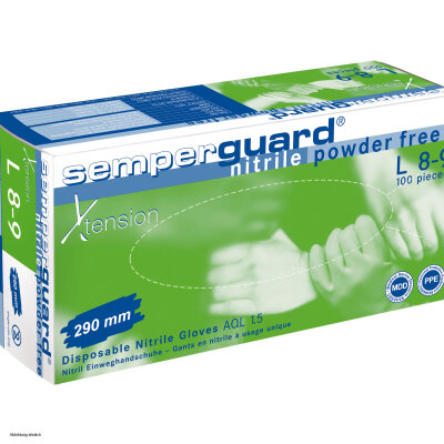 SEMPERGUARD Nitrile Xtension New Generation Disposable Gloves