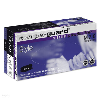 SEMPERGUARD Nitrile Style Disposable Gloves