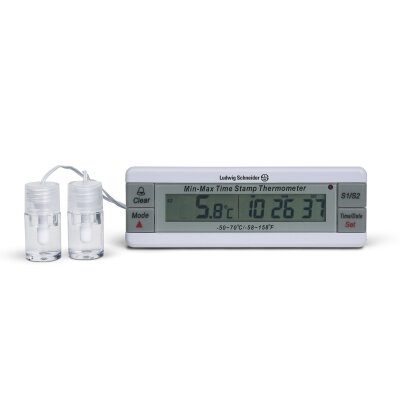 Ludwig Schneider Digital Thermometer with 2 Sensors