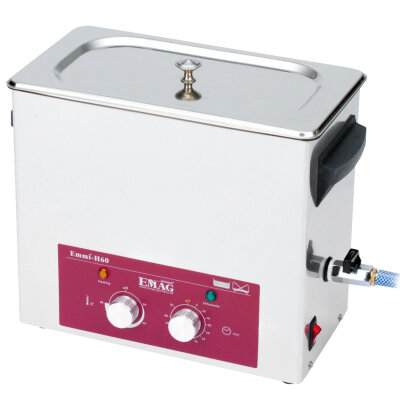 EMAG ultrasonic cleaner Emmi-H60 with drain tap