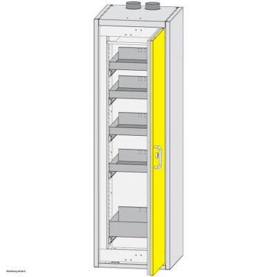 Düperthal drawer cabinet PREMIUM M type 90, stainless steel interior, (Var. 2)