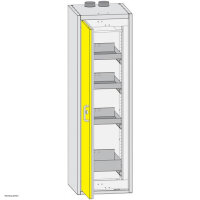 Düperthal drawer cabinet PREMIUM M type 90, interior stainless steel