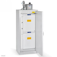 Düperthal safety cabinet COOL dual XL with exhaust air monitoring with fan