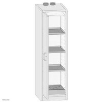 Düperthal safety cabinet BASIC M type 30, inside stainless steel