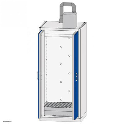 Düperthal safety cabinet SUPPLY LL type 90, exhaust air monitoring