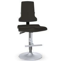 bimos industrial swivel chair Sintec, glides and step-up support