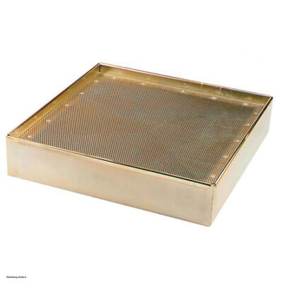 Düperthal collecting tray made of galvanised sheet steel