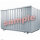 Düperthal safety storage container, galvanised, natural ventilation