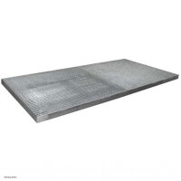 Düperthal floor protection tray, galvanised sheet steel interior,