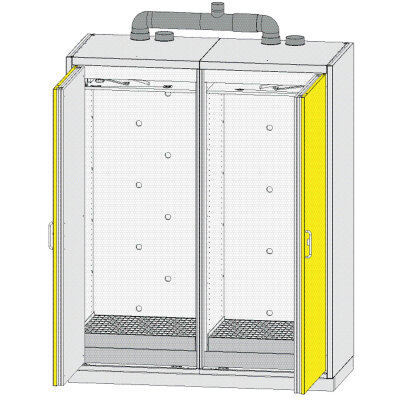 Düperthal safety cabinet type 90 COMPACT XXL for 60 litre drums