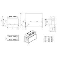 Spetec Portabler Tischabzug EBS-Serie