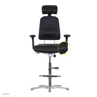 WERKSITZ Klimastar industrial swivel chair WS 9311, black...