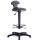 bimos Flex 2 sit-stand chair with glider and foot ring