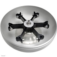 Swing-out rotor with windscreen, 6 places for Sigma 8K