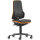 bimos heavy duty task chair with adjustable headrest Neon XXL
